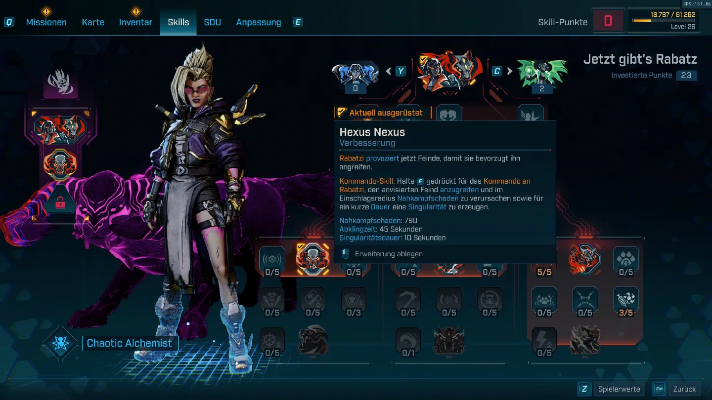 Skill Hexus Nexus
