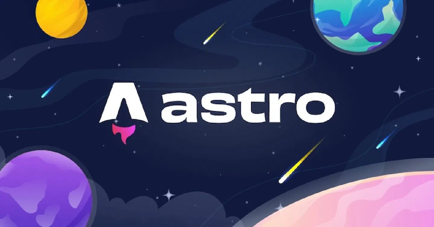 A new blog software comes to life- Astro Logo