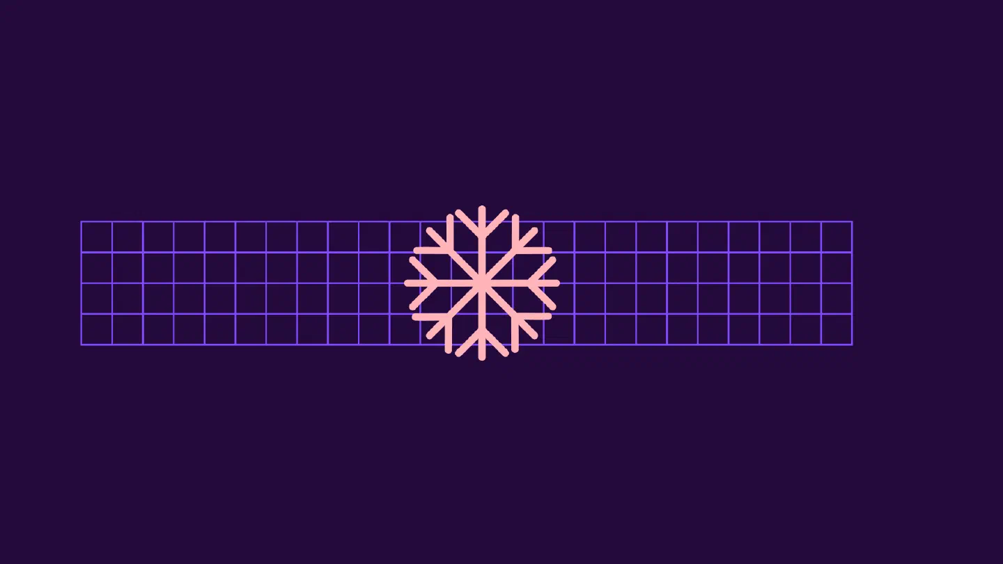 Noch ein paar Schneeflocken fürs Netz